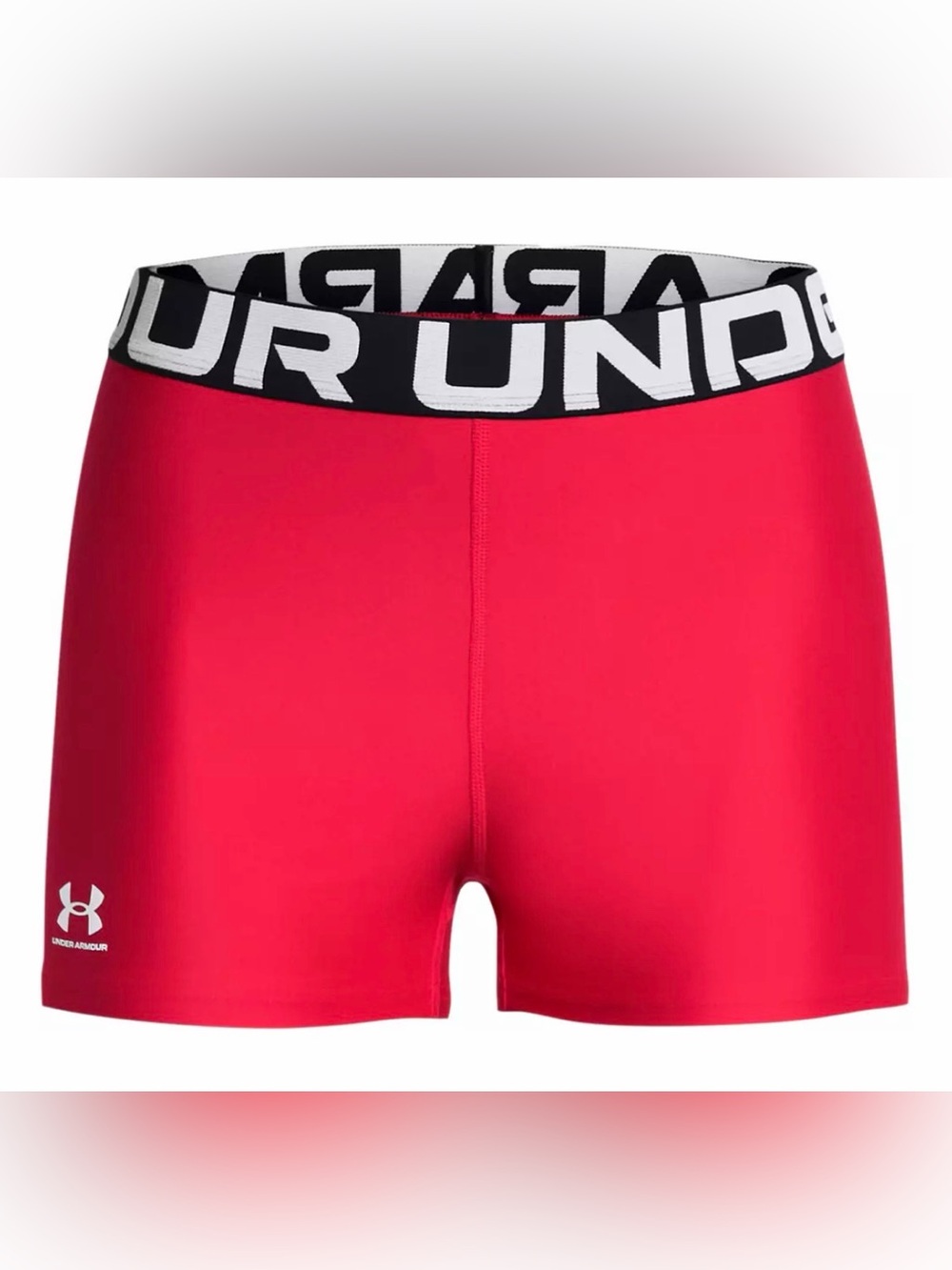 Under Armour “Shorty” 3” Compression Shorts - Red